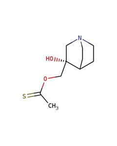 Astatech S-(3-HYDROXYQUINUCLIDIN-3-YL)METHYL ETHANETHIOATE; 1G; Purity 95%; MDL-MFCD13184712
